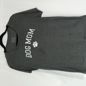 DOG MOM GREY WOMENS TSHIRT IN SIZE XXL-BY MODERN LUX